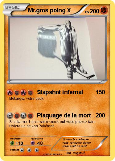 Pokemon Mr.gros poing X