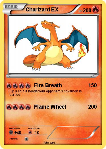 Pokemon Charizard EX
