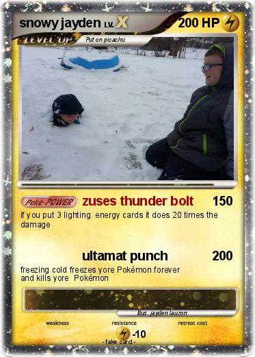 Pokemon snowy jayden