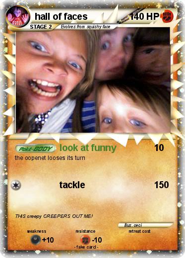 Pokemon hall of faces