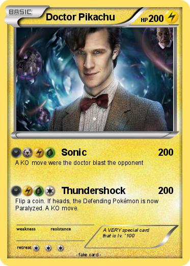 Pokemon Doctor Pikachu