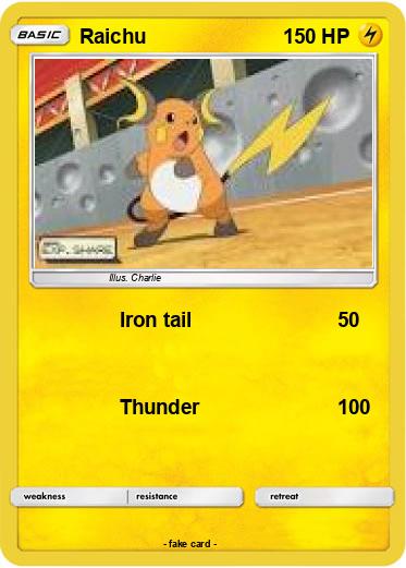 Pokemon Raichu
