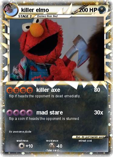 Pokemon killer elmo