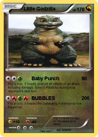 Pokemon Little Godzilla