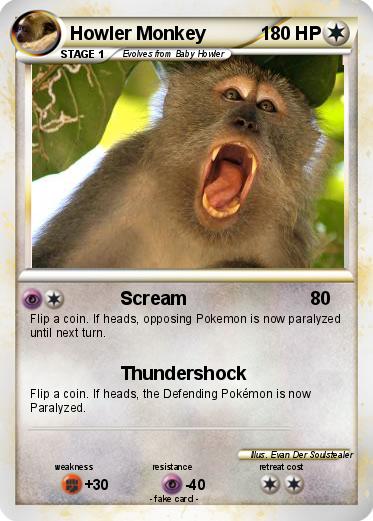 Pokemon Howler Monkey