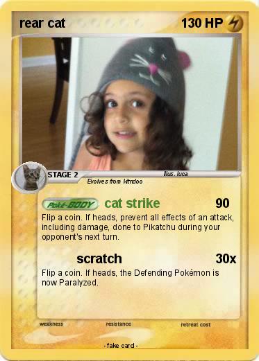 Pokemon rear cat