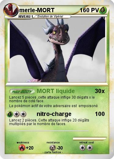 Pokemon merle-MORT