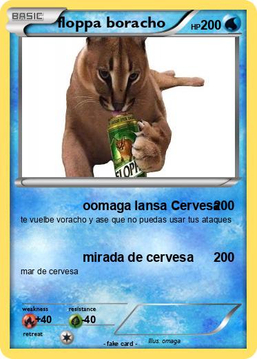 Pokemon floppa boracho