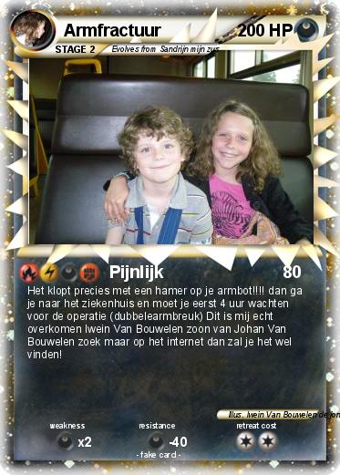 Pokemon Armfractuur
