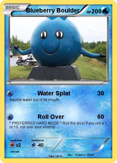 Pokemon Blueberry Boulder