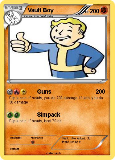 Pokemon Vault Boy