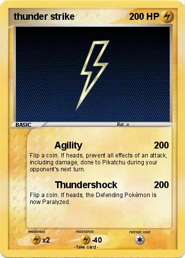 Pokemon thunder strike