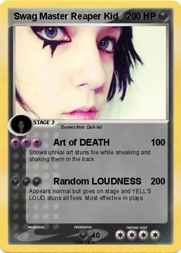 Pokemon Swag Master Reaper Kid
