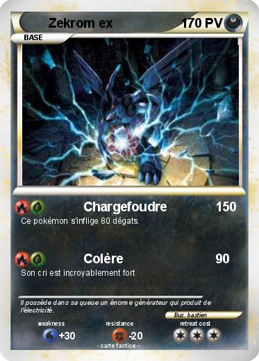 Pokemon Zekrom ex