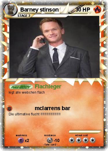 Pokemon Barney stinson