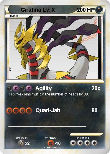 Pokemon Giratina Lv. X