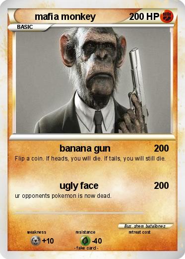 Pokemon mafia monkey