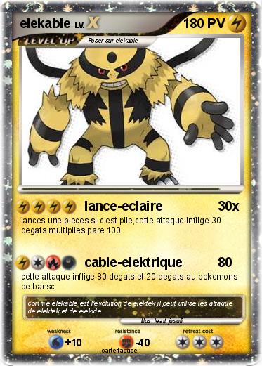 Pokemon elekable