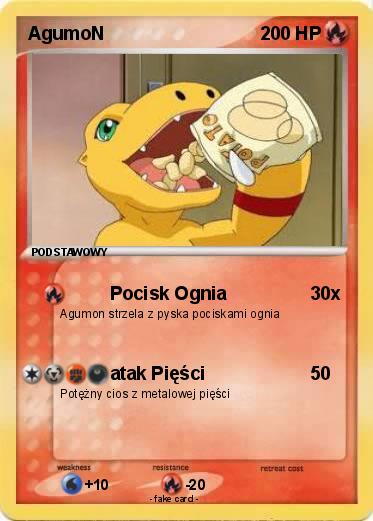 Pokemon AgumoN