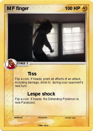 Pokemon M F finger