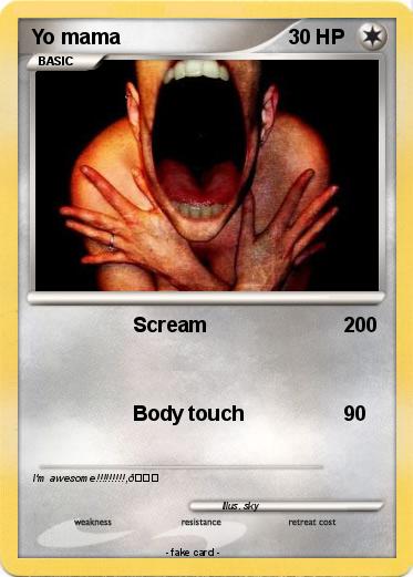 Pokemon Yo mama