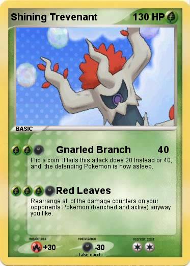Pokemon Shining Trevenant