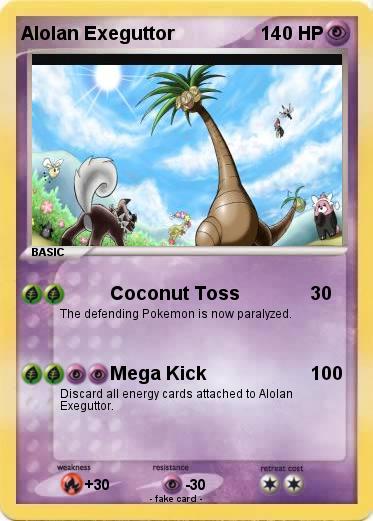 Pokemon Alolan Exeguttor