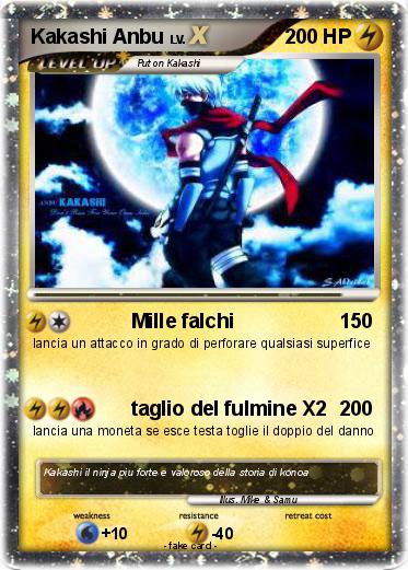 Pokemon Kakashi Anbu