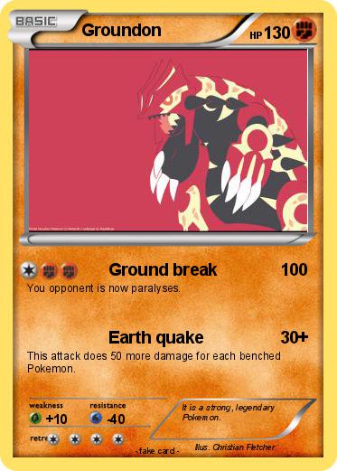 Pokemon Groundon