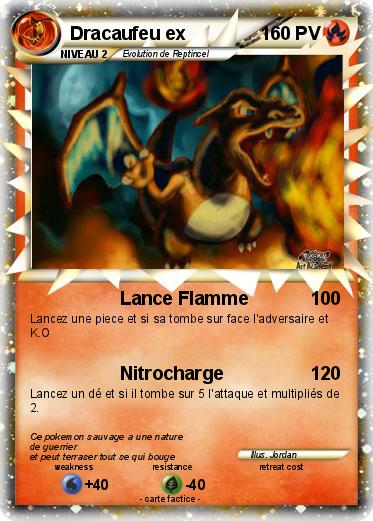 Pokemon Dracaufeu ex