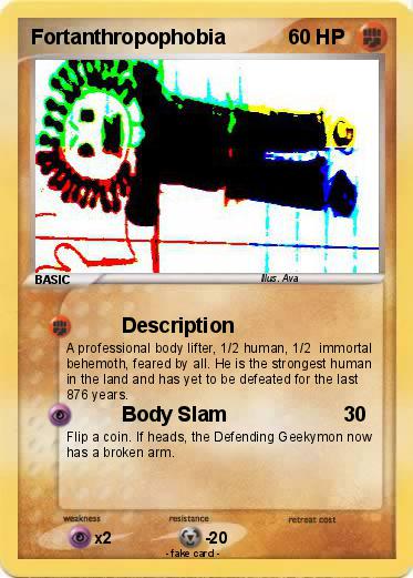 Pokemon Fortanthropophobia