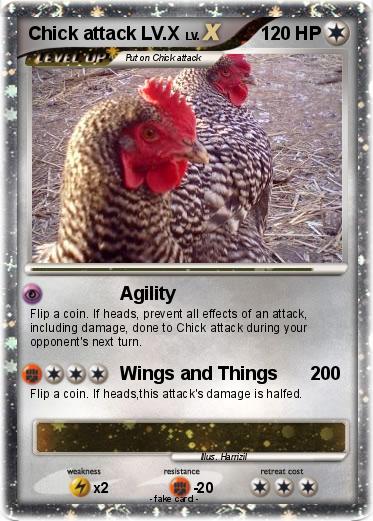 Pokemon Chick attack LV.X