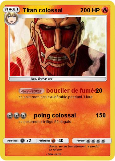 Pokemon Titan colossal