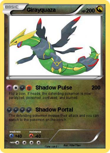 Pokemon Girayquaza