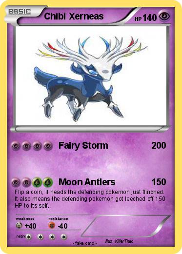 Pokemon Chibi Xerneas