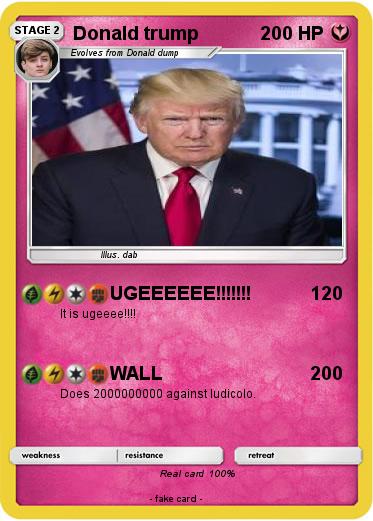 Pokemon Donald trump