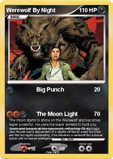 Pokemon Werewolf By Night