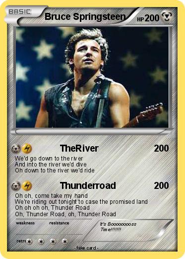 Pokemon Bruce Springsteen
