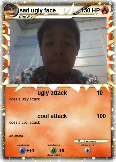 Pokemon sad ugly face