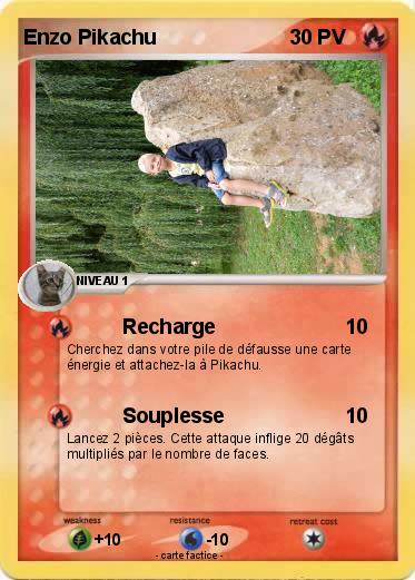 Pokemon Enzo Pikachu