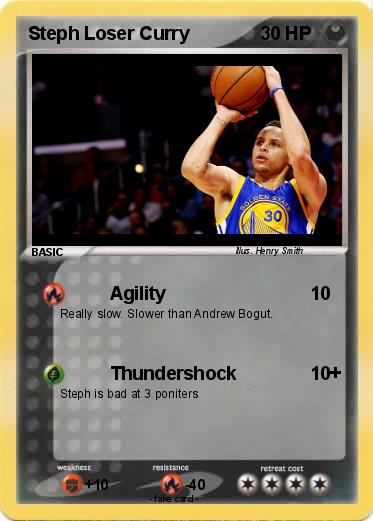 Pokemon Steph Loser Curry