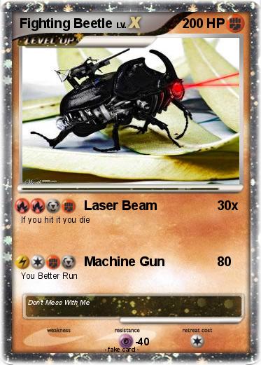Pokemon Fighting Beetle