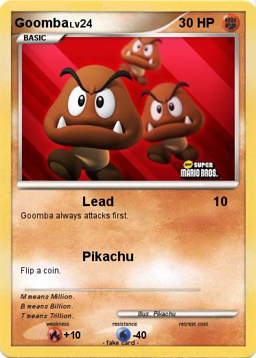 Pokemon Goomba