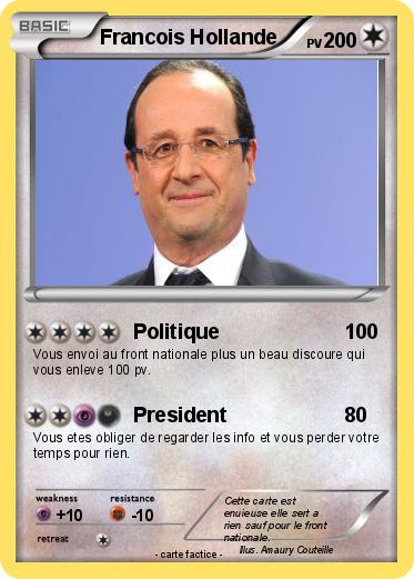 Pokemon Francois Hollande