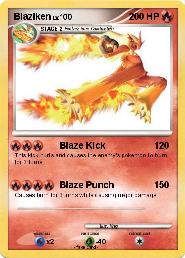 Pokemon Blaziken