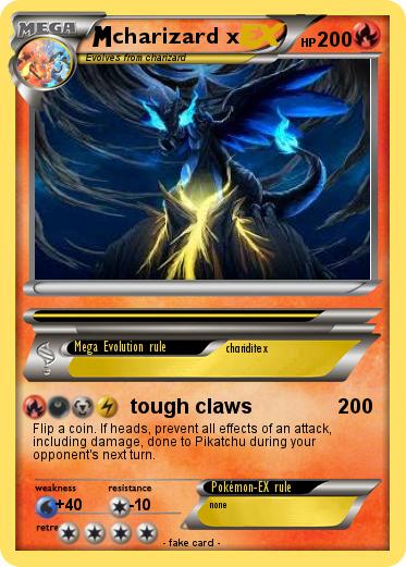Pokemon charizard x