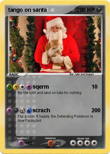 Pokemon tango on santa