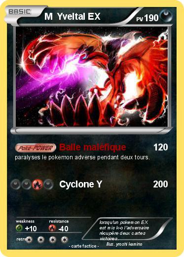 Pokemon M  Yveltal EX