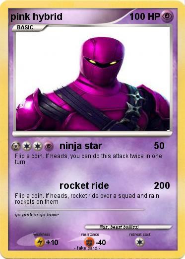 Pokemon pink hybrid