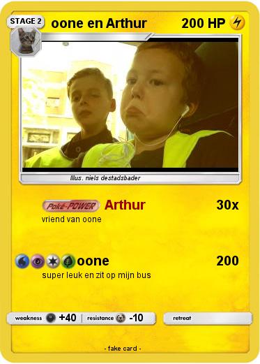 Pokemon oone en Arthur